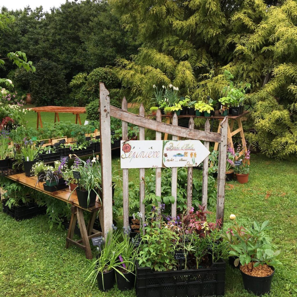 Fête des plantes au Château la Chenevière